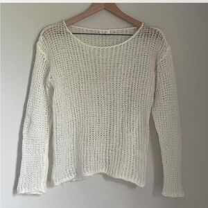 Brandy Melville Women's Cream Sweater